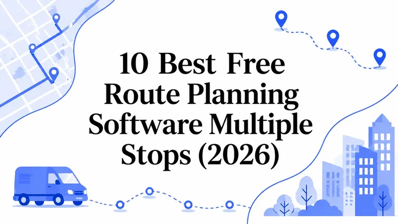 10 Best Free Route Planning Software Multiple Stops (2026)
