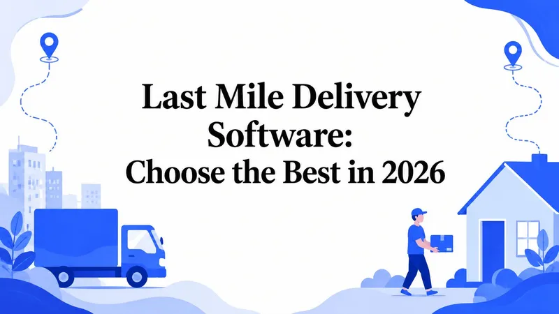 Last Mile Delivery Software: Choose the Best in 2026