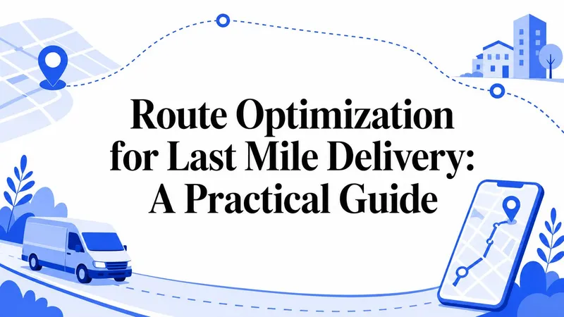 Route Optimization for Last Mile Delivery: A Practical Guide